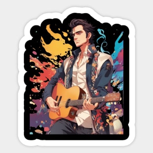Country Guitarist Sticker